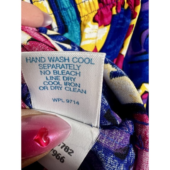 Sweetbriar Vintage Colorful Geometric Print Skirt Set Women's Size Large - Picture 12 of 13